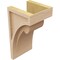 Ekena Millwork 6"W x 6"D x 12"H Wide Viola Rough Cedar Woodgrain TimberThane Corbel, Primed Tan CORUR06X06X12VIORCPR - alternate 3